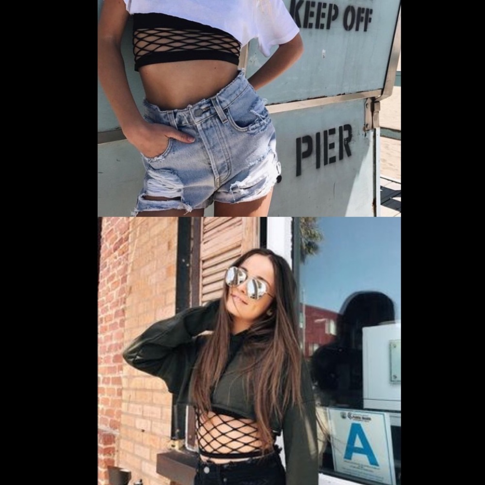 LF Fishnet Bralette